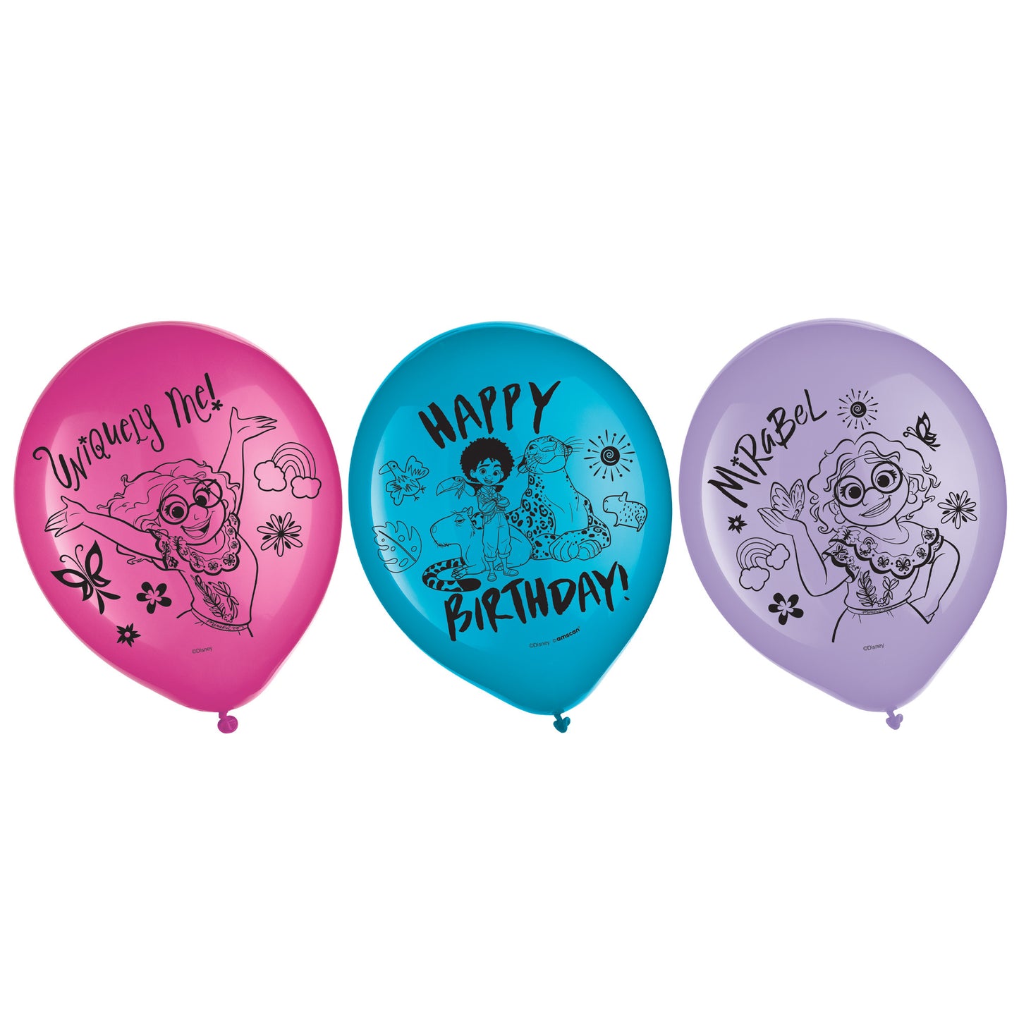 Disney Encanto 12" Latex Balloons, 6-pc