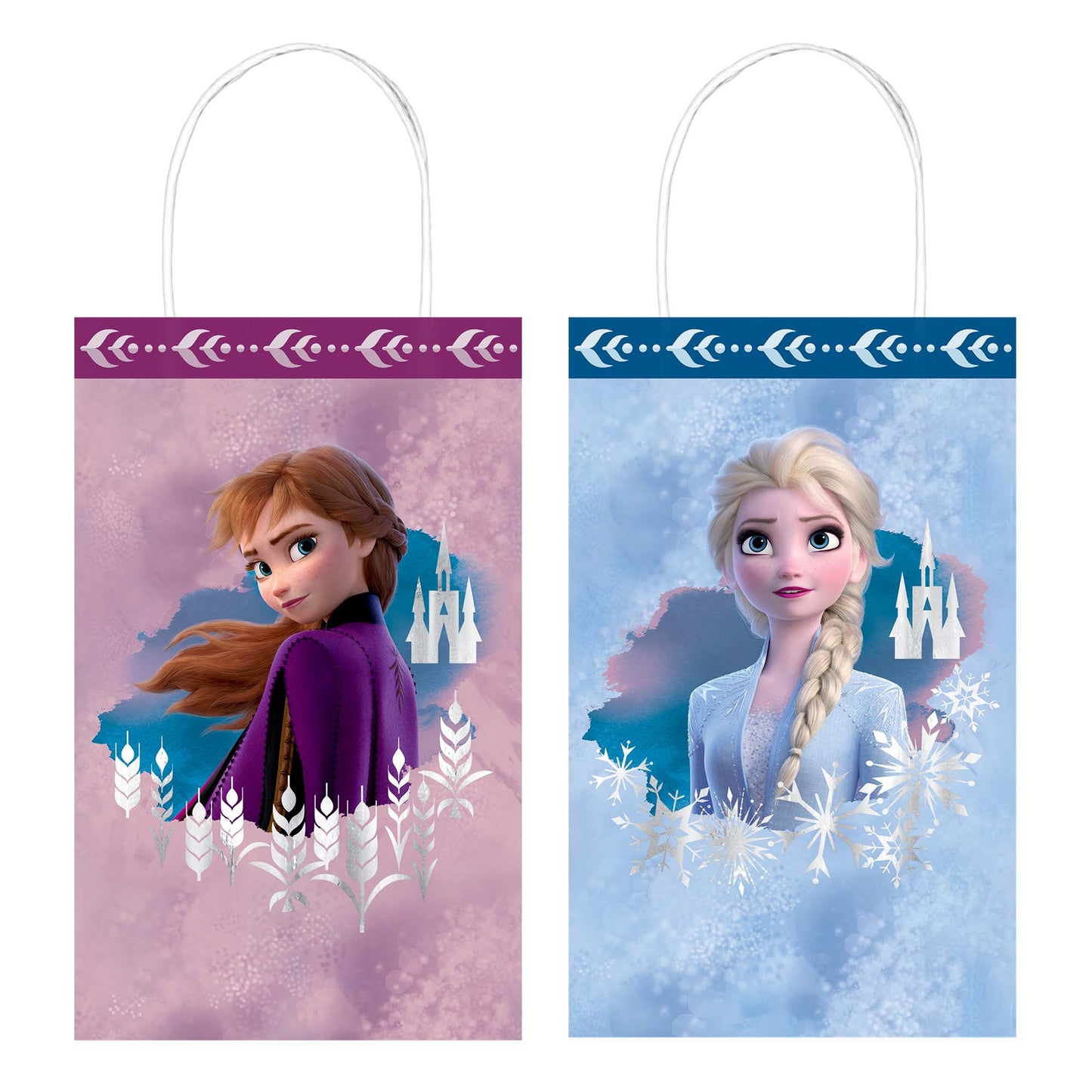 Disney Frozen 2 Kraft Paper Bags, 8-pc
