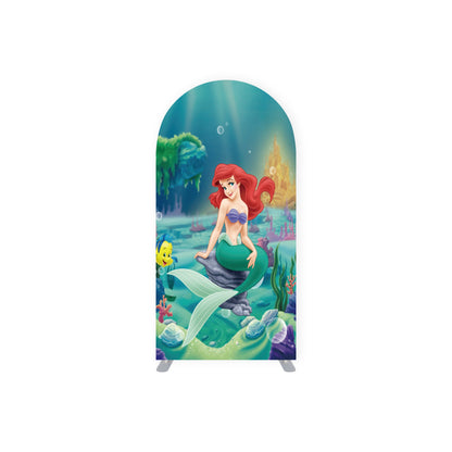 *Rental* Princess Ariel and Flounder Small Arch, 3x6-Ft