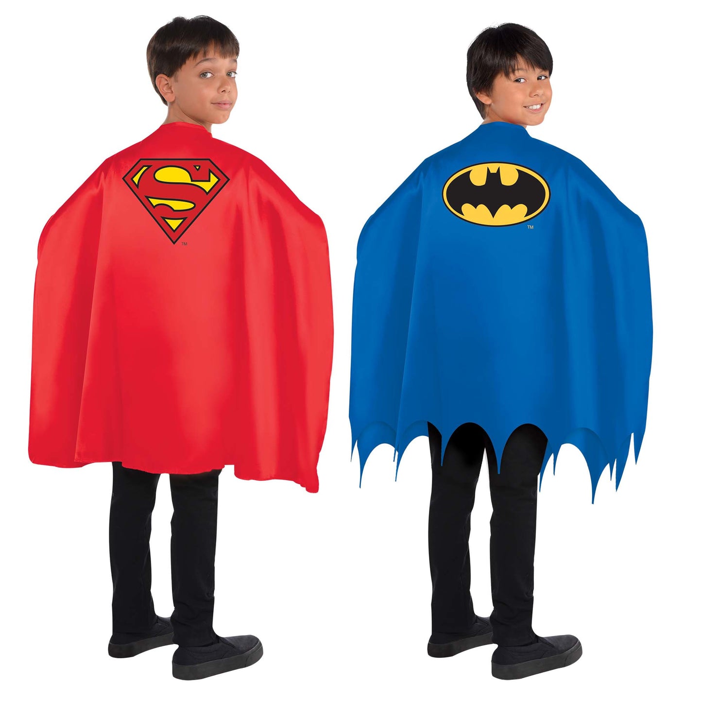 Capes Batman et Superman de Justice League Heroes Unite, 2 pces