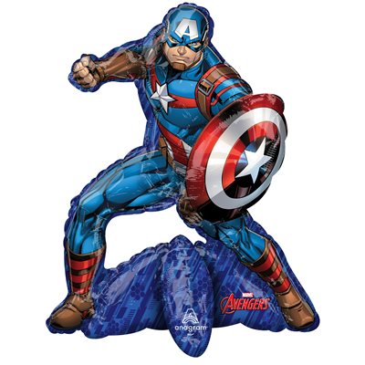 Avengers Captain America Foil Balloon, 26"