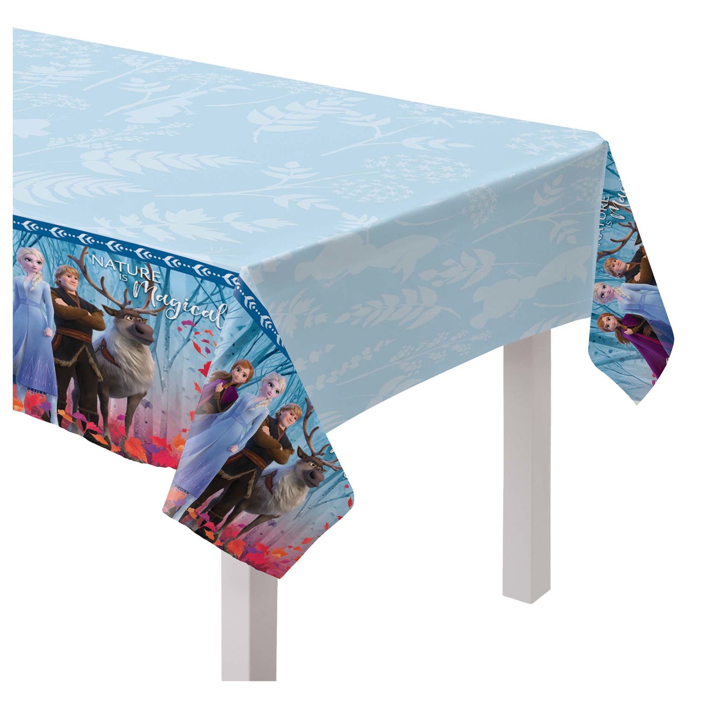 Disney Frozen 2 Rectangular Plastic Table Cover, 54" x 96"