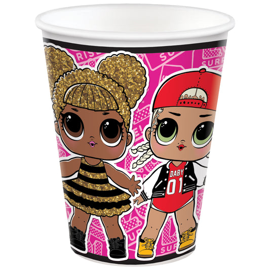 LOL Surprise! Together 4 Eva 9oz Paper Cups, 8-pc