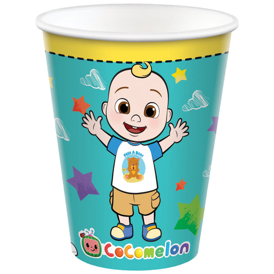 CoComelon 9oz Paper Cups, 8-pc