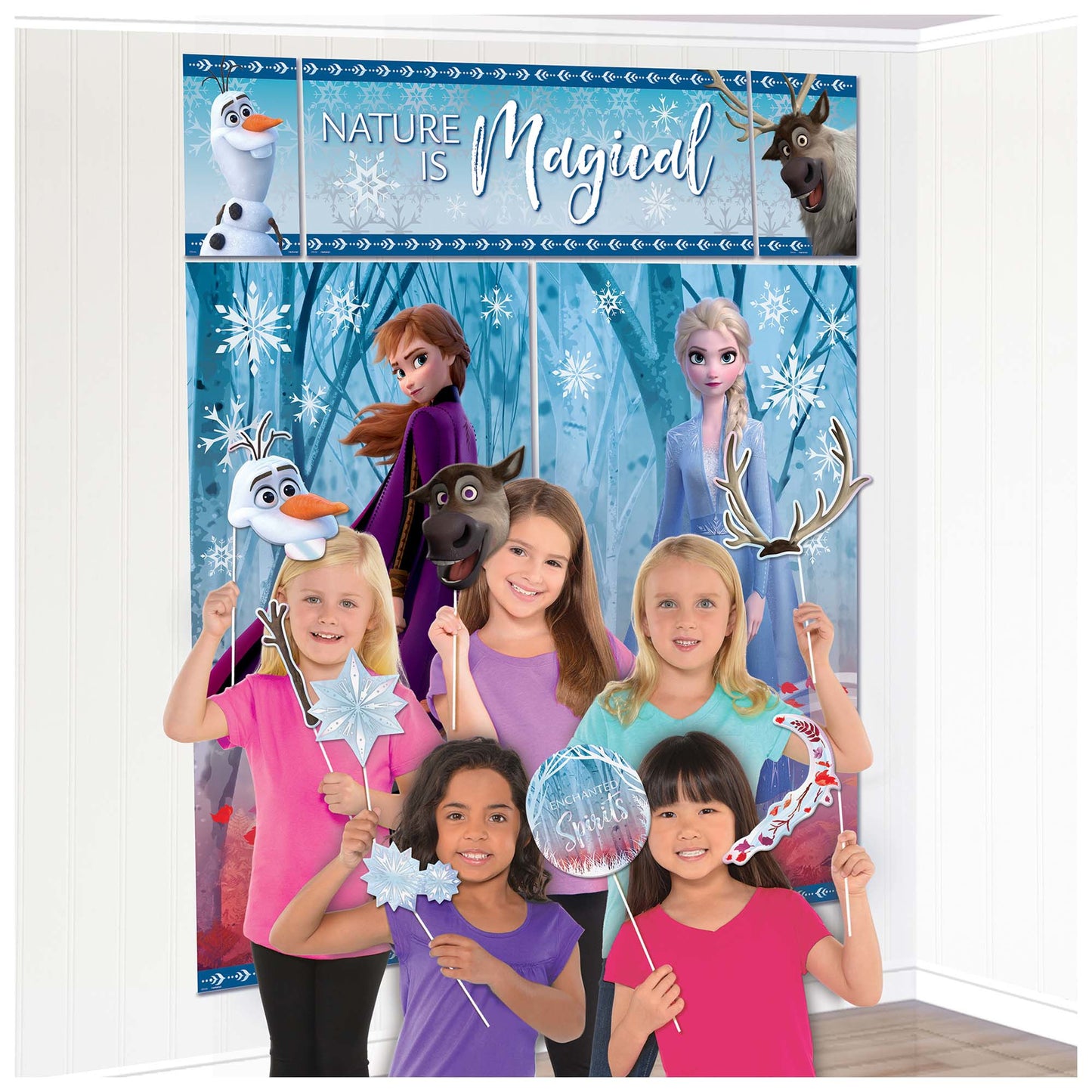 Disney Frozen 2 Scene Setters With Props, 13-pc