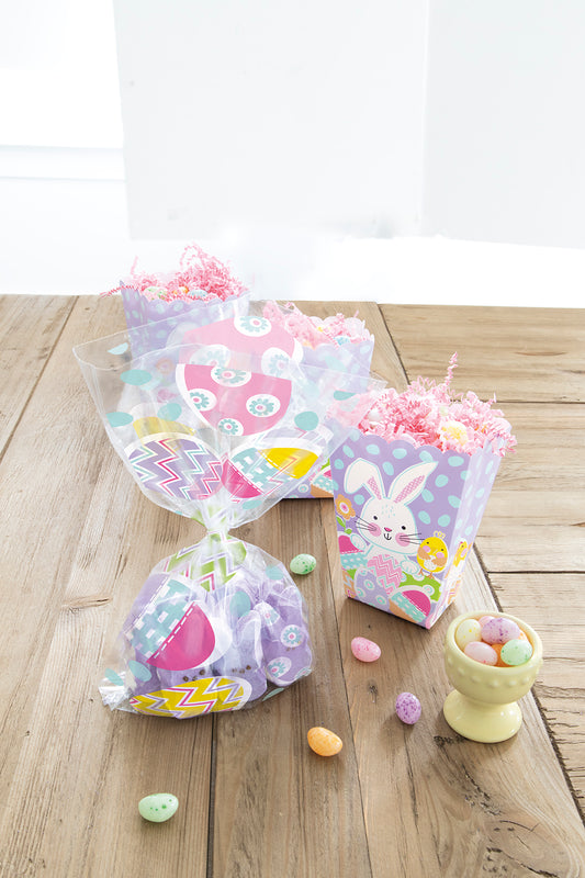 Lilac Easter Cellophane Bags, 20-pc