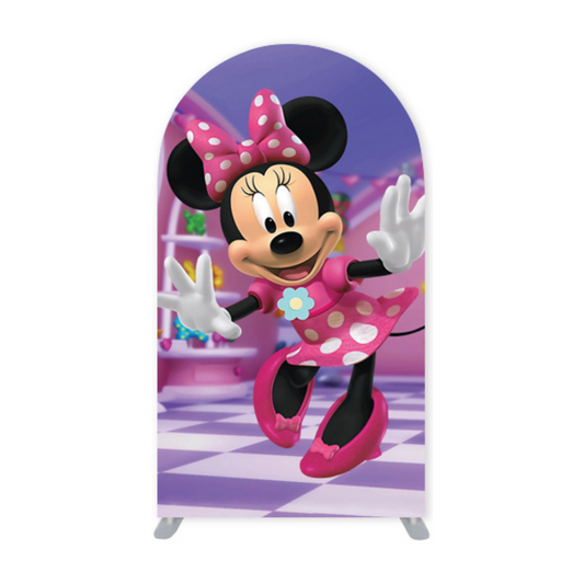 *Rental* Minnie Mouse Bows Large Arch, 4x7-Ft