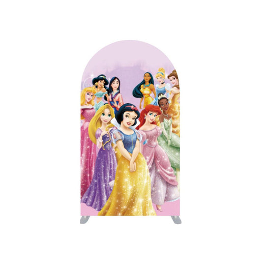 *Rental* All Disney Princesses Large Arch, 4x7-Ft