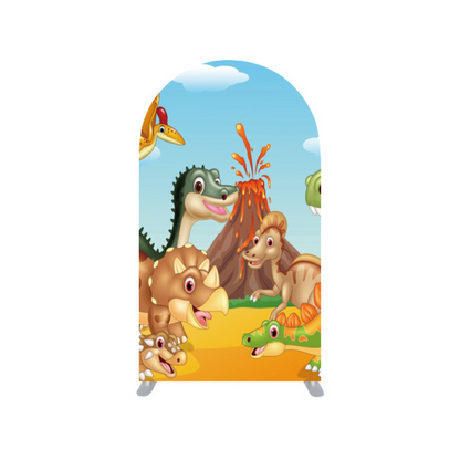 *Rental* Dinosaur Kids Large Arch, 4x7-Ft