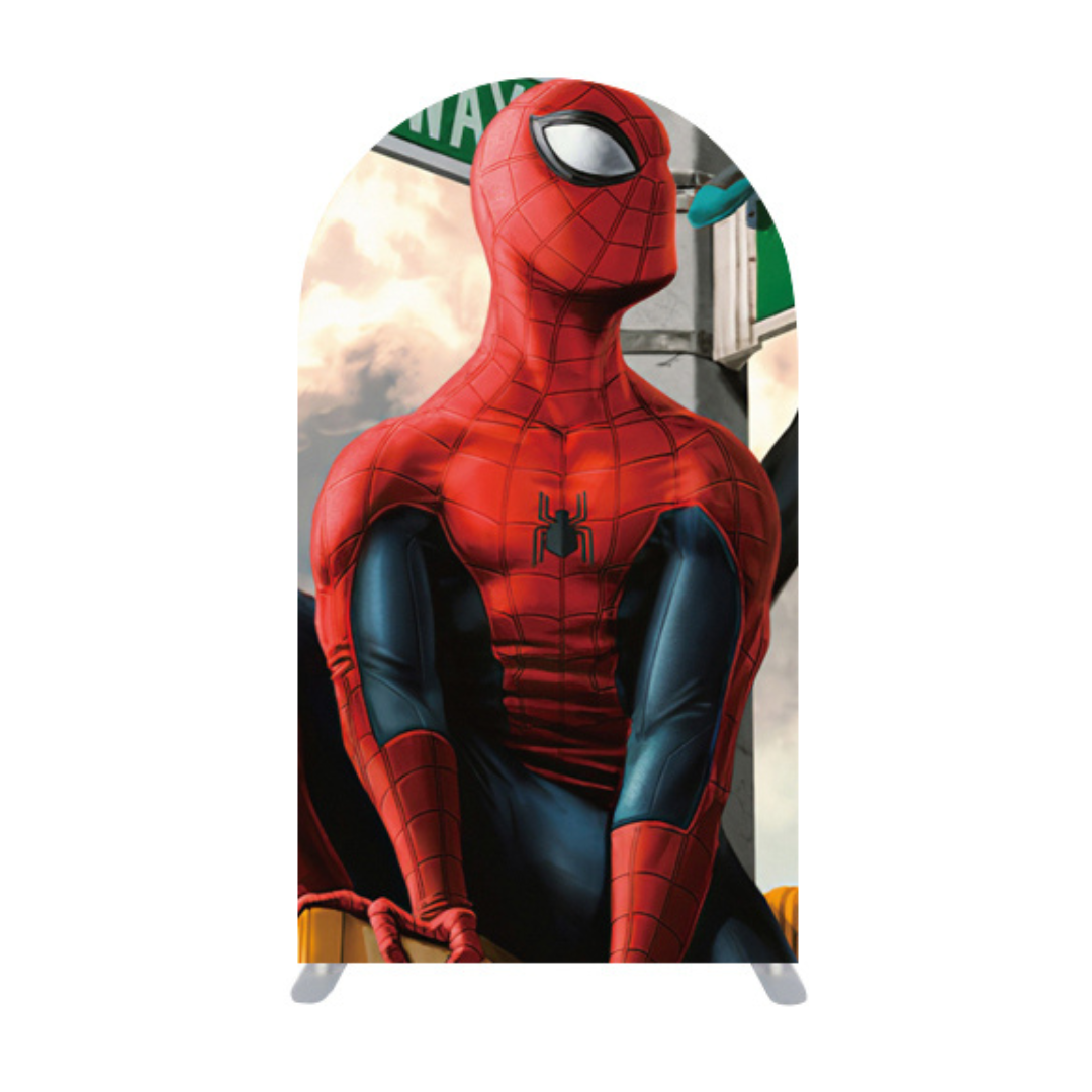 *Rental* Spiderman Intersection Large Arch, 4x7-Ft