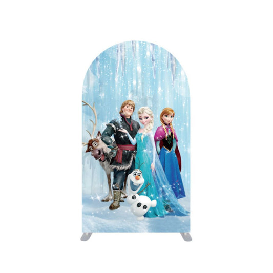*Rental* Frozen 1 Elsa, Anna, Olaf, Kristoff and Sven Large Arch