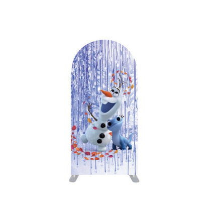 *Rental* Olaf and Frog Small Arch, 3x6-Ft