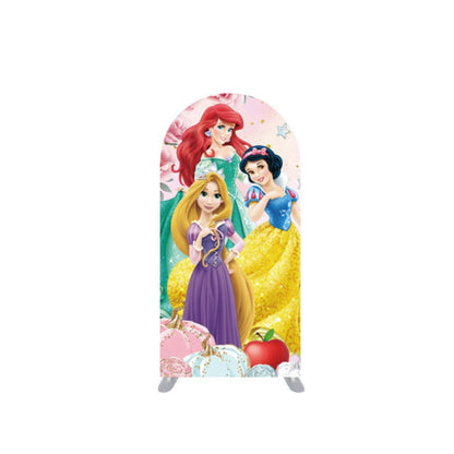 *Rental* Princess Rapunzel, Snow White and Ariel Small Arch, 3x6-Ft