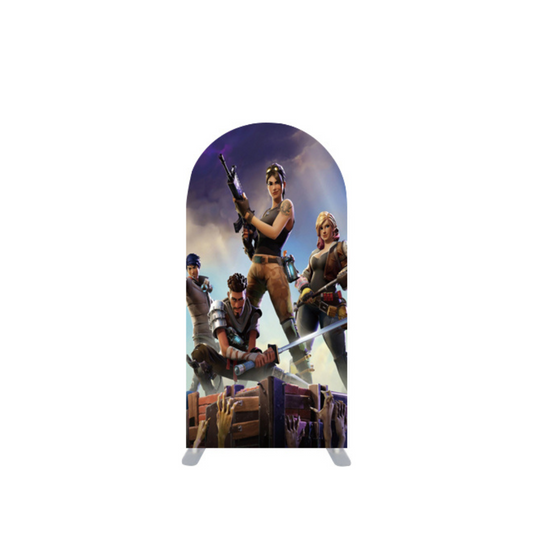 *Rental* Fortnite Girl Small Arch, 3x6-Ft