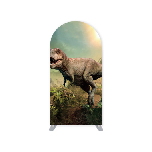 *Rental* Jurassic Park T-Rex Small Arch, 3x6-Ft