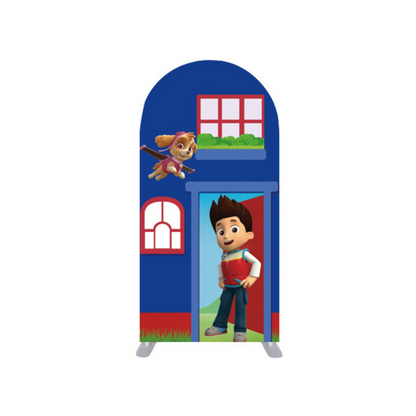 *Rental* Paw Patrol Rider and Stella Small Arch, 3x6-Ft