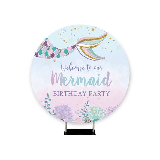Welcome Mermaid Party Round