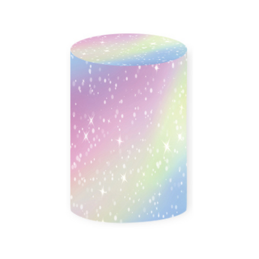 *Rental* Pastel Stars Cylinder Large, 40x90 cm