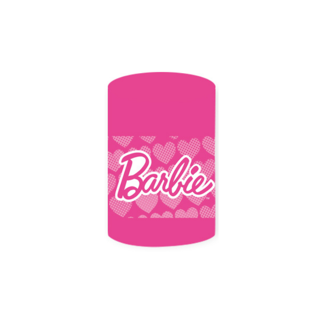 *Rental* Barbie Logo Cylinder Large, 40x90 cm