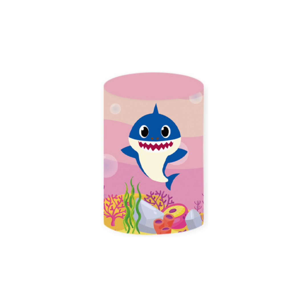 *Rental* Baby Shark Girl Cylinder Large, 40x90 cm