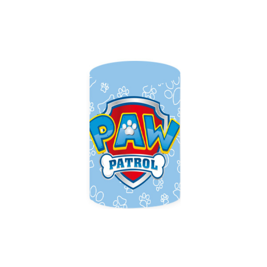 *Location* Paw Patrol Logo Cylindre Grand, 40x90 cm