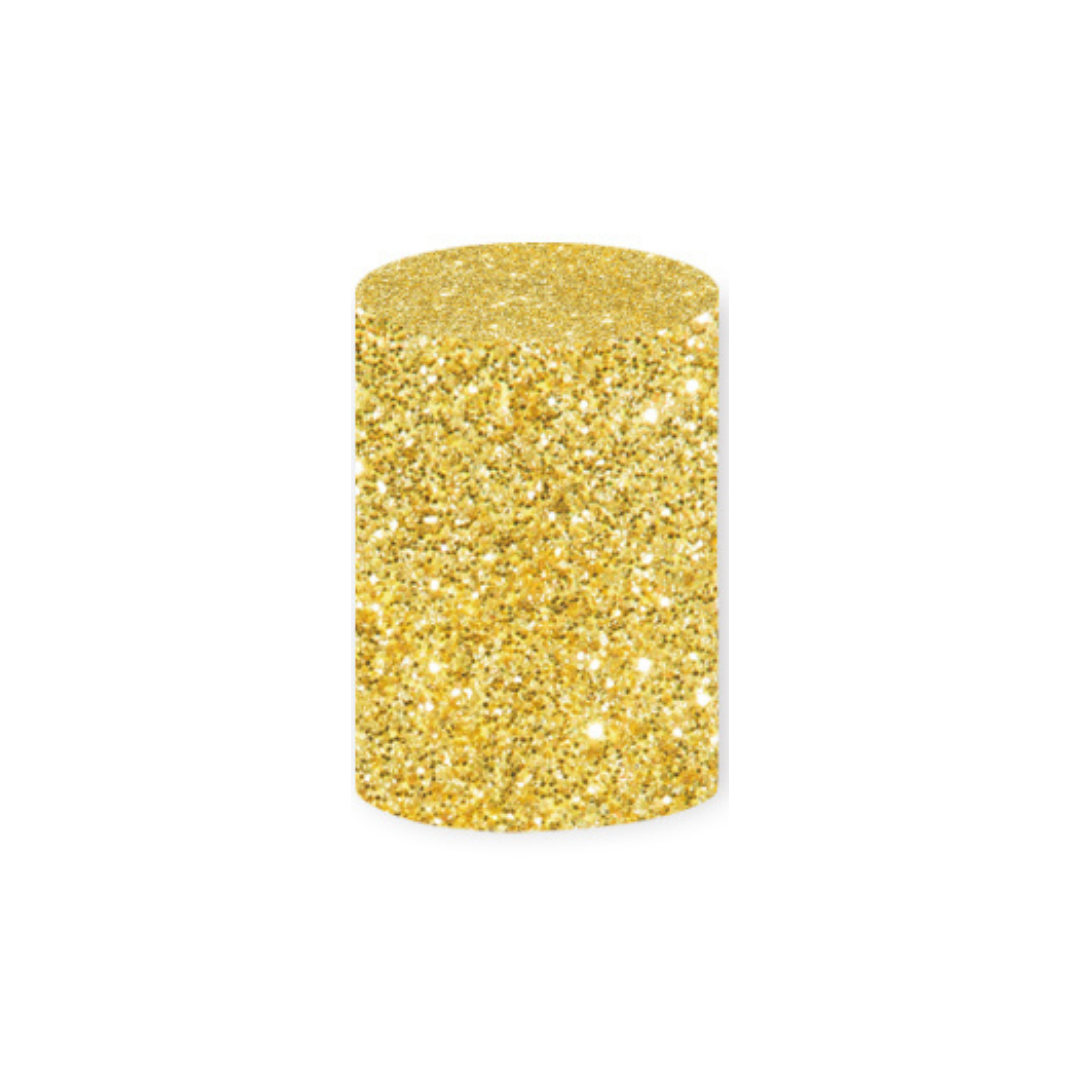 *Rental* Gold Cylinder Medium, 36x75 cm