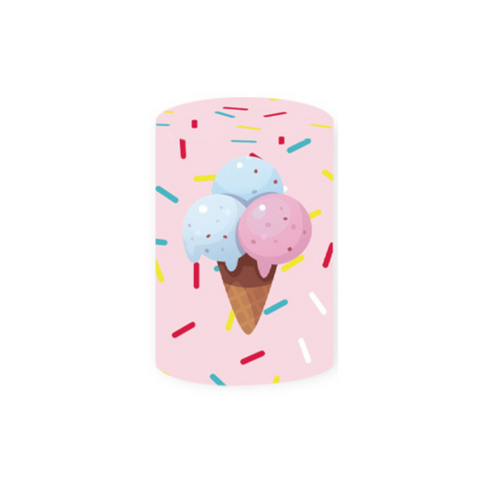 *Rental* Ice Cream Cylinder Medium, 36x75 cm
