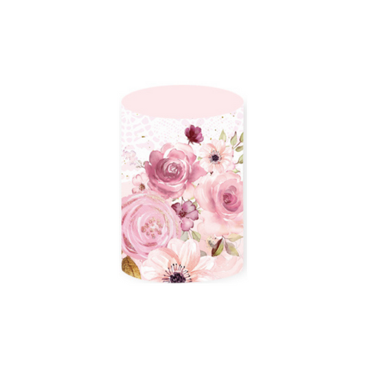 *Rental* Swan Flower Cylinder Medium, 36x75 cm