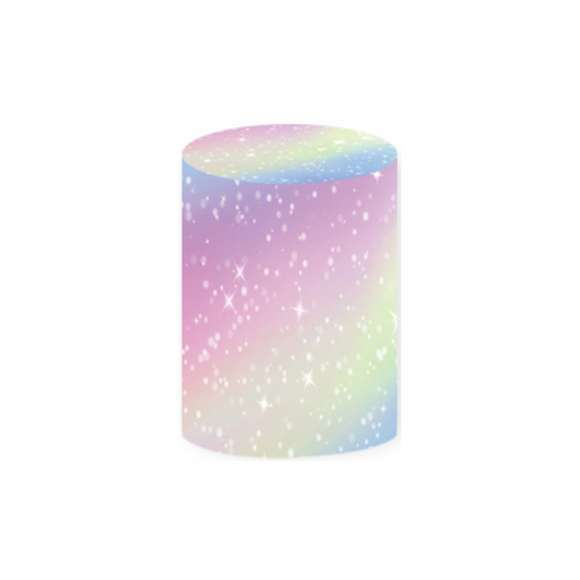 *Rental* Pastel Stars Cylinder Small, 33x60 cm
