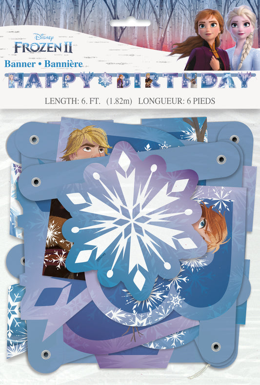 Disney Frozen 2 Large Jointed Banner
