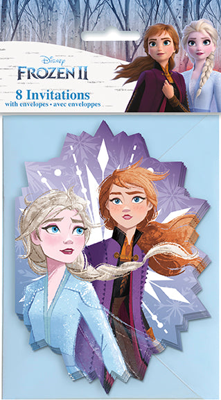 Disney Frozen 2 Invitations, 8-pc