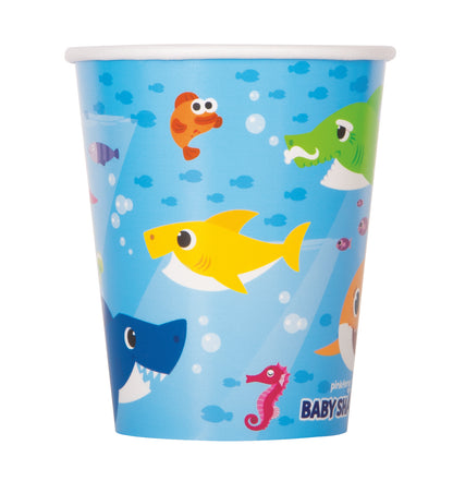 Baby Shark 9oz Paper Cups,  8-pc