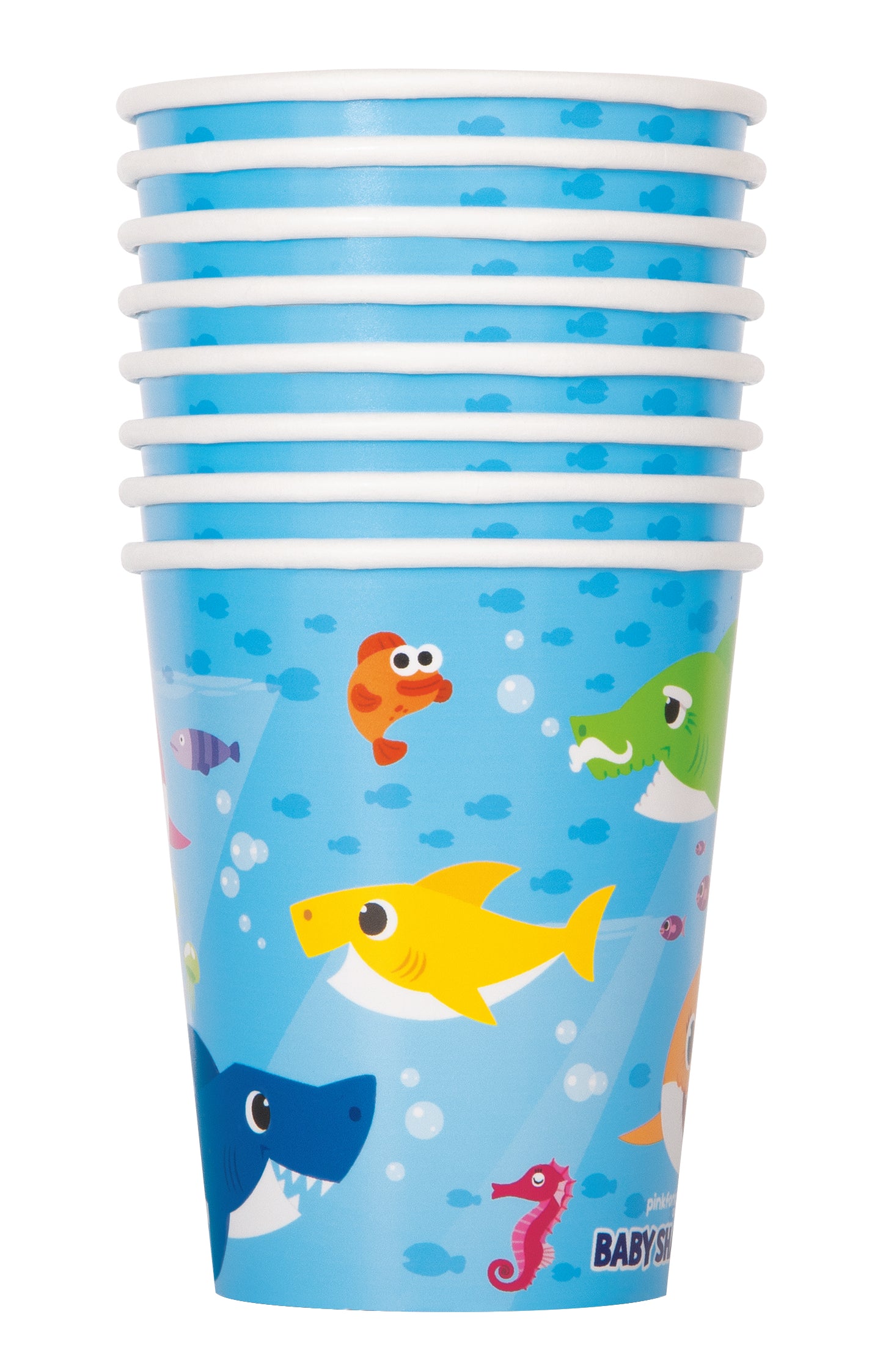 Baby Shark 9oz Paper Cups,  8-pc