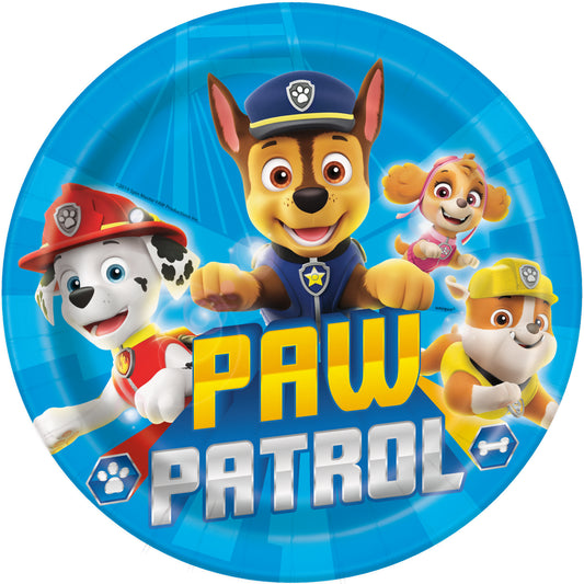 Paw Patrol Round 9" Dinner Plates, 8-pc