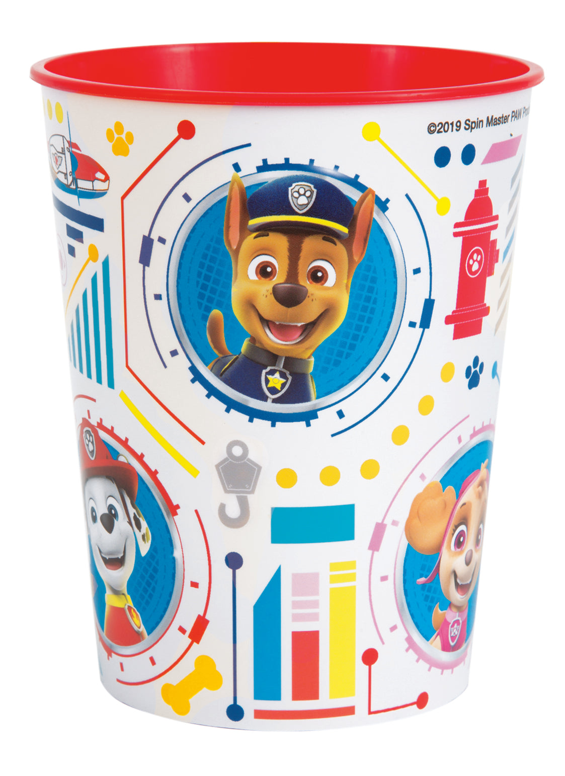 Tasse de stade en plastique Paw Patrol, 16 oz