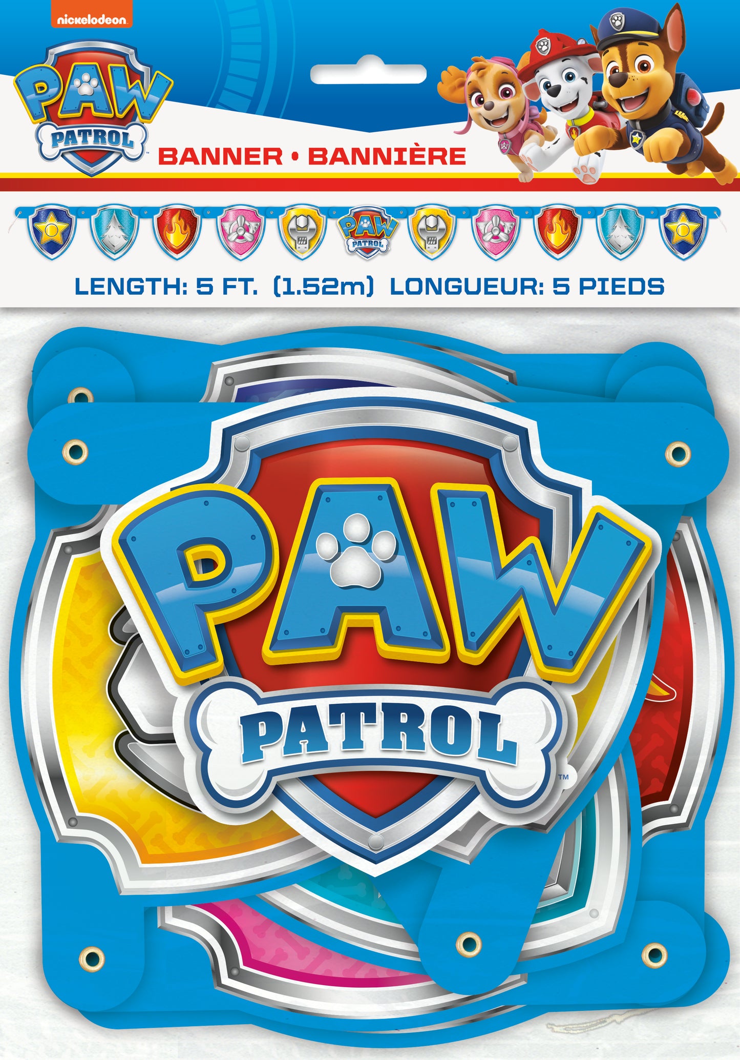 Paw Patrol Large Jointed Banner