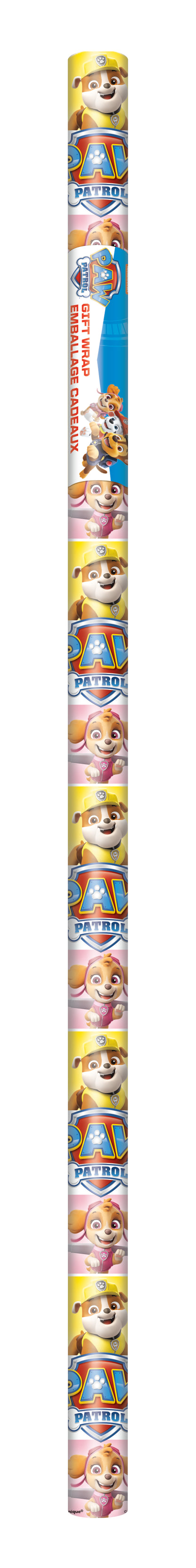 Paw Patrol Gift Wrap, 30" x 5 ft