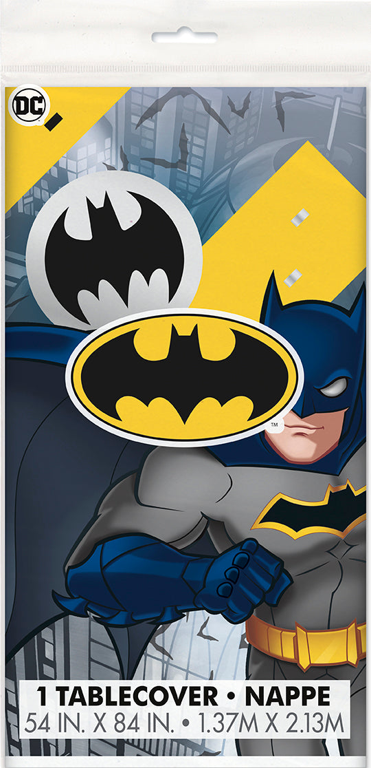Batman Rectangular Plastic Table Cover, 54" x 84"