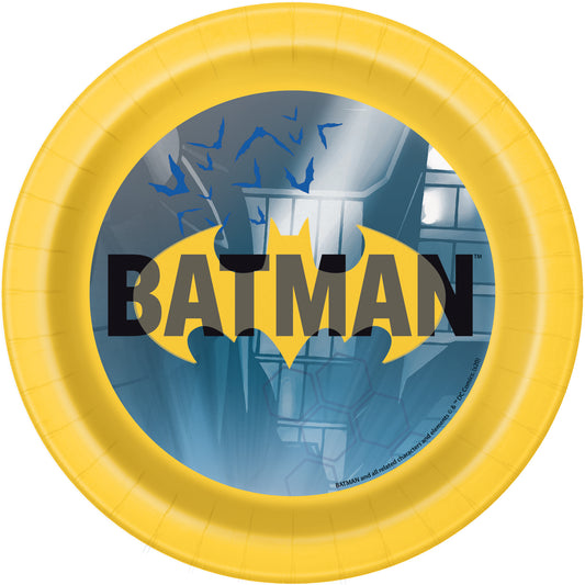 Batman Round 7" Dessert Plates, 8-pc