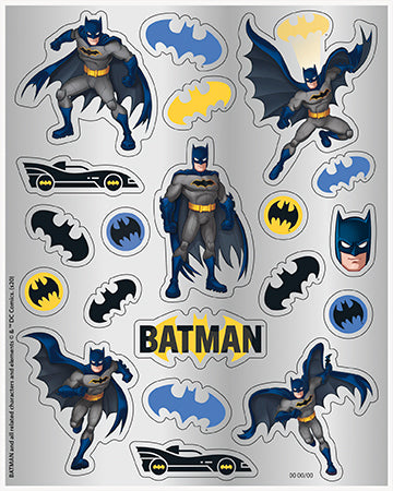 Batman Sticker Sheets, 4-pc