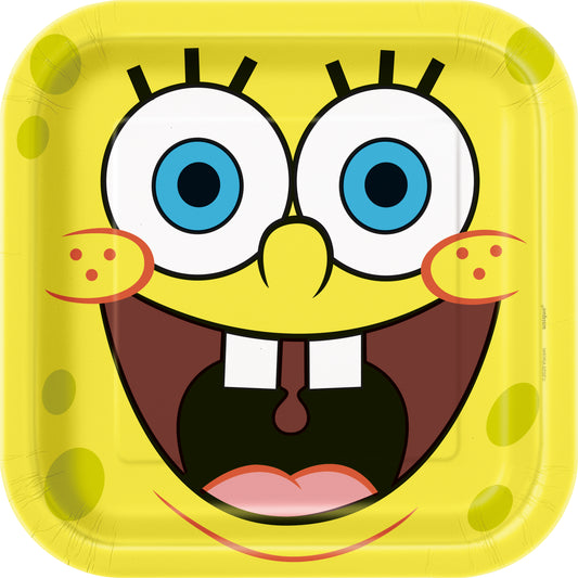 SpongeBob SquarePants Square 9" Dinner Plates, 8-pc