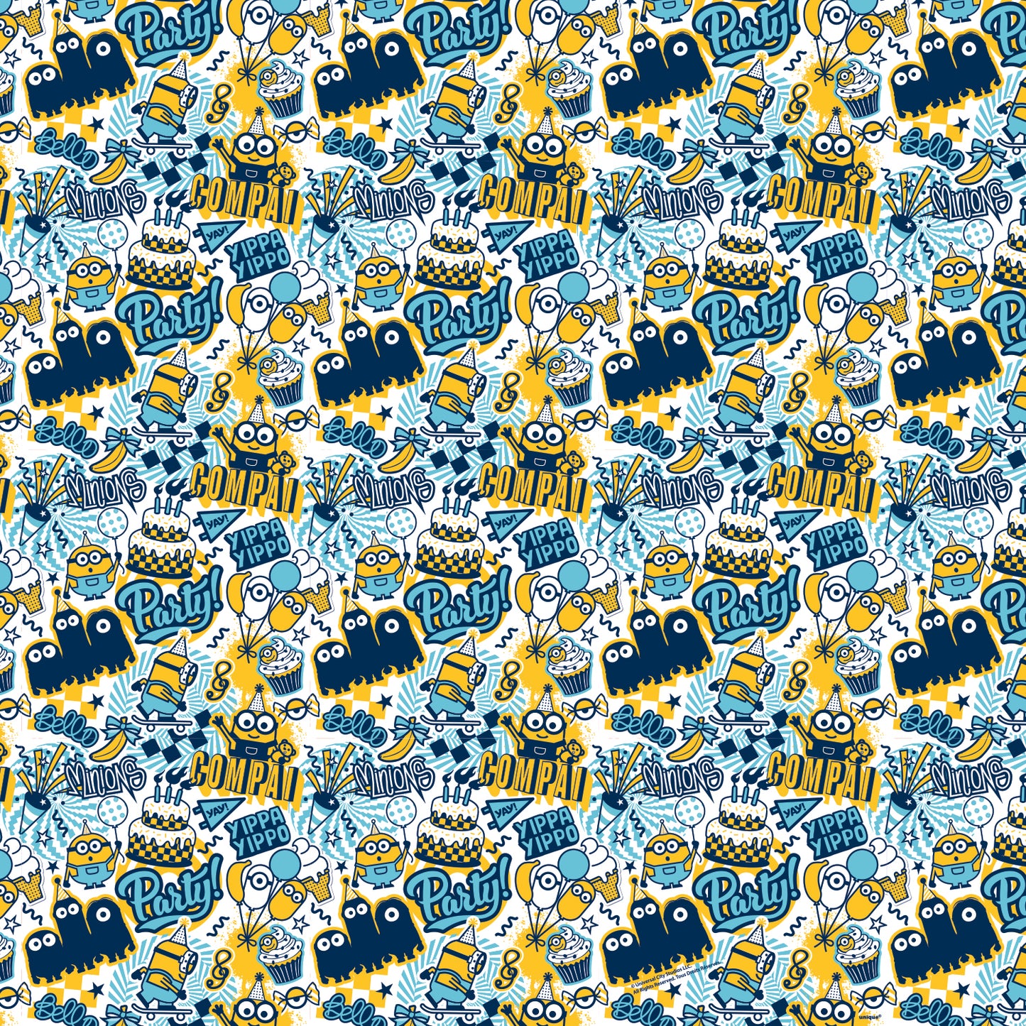 Minions 2 Gift Wrap, 30" x 5 ft