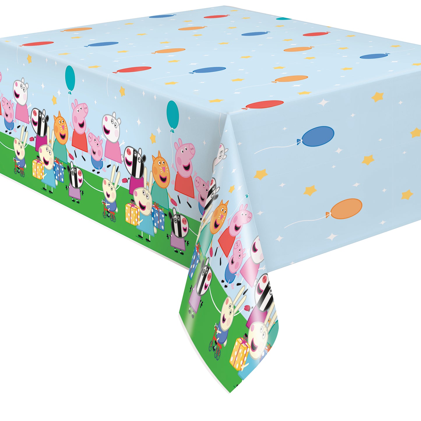 Peppa Pig Rectangular Plastic Table Cover, 54" x 84"