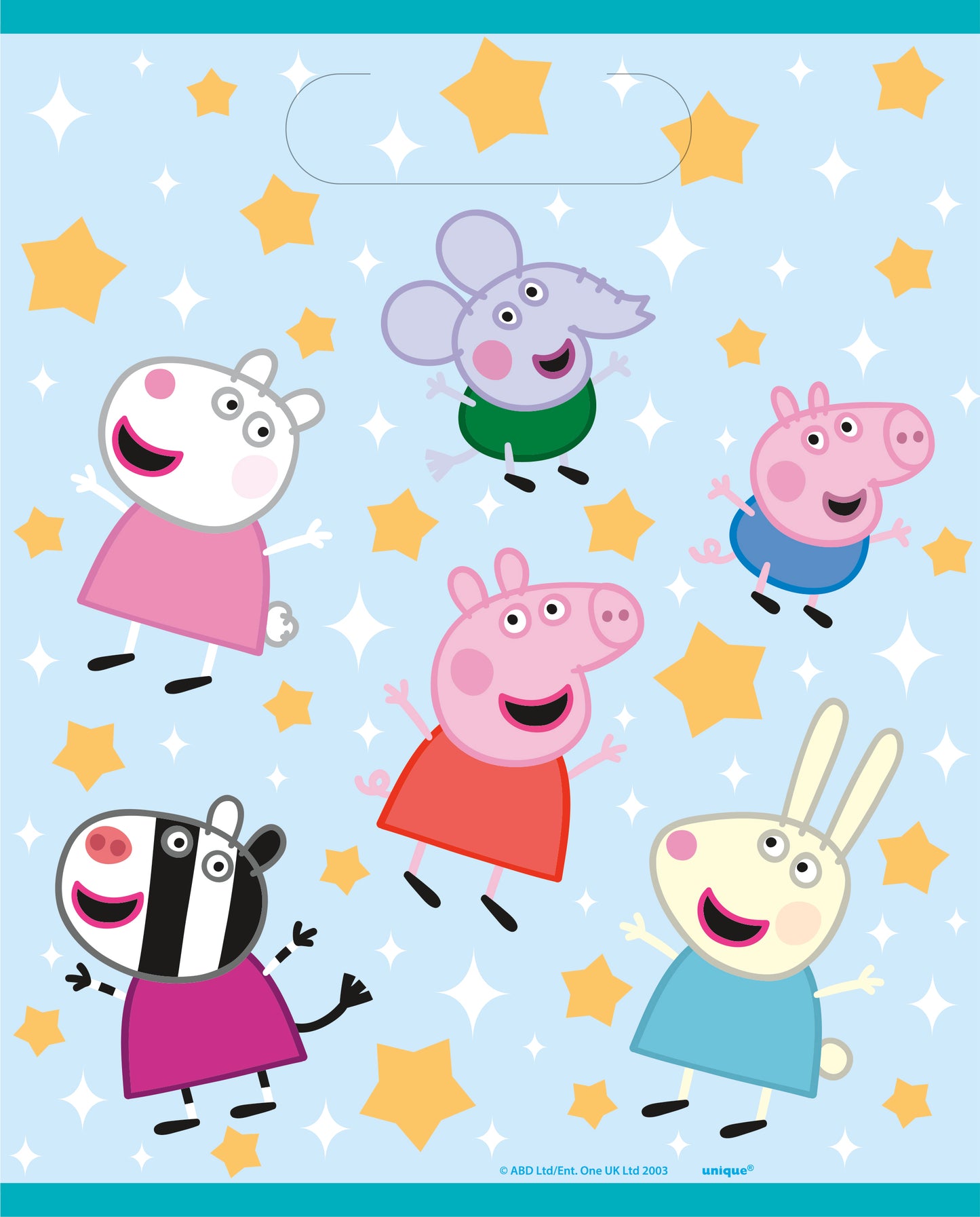 Peppa Pig Loot Bags, 8-pc