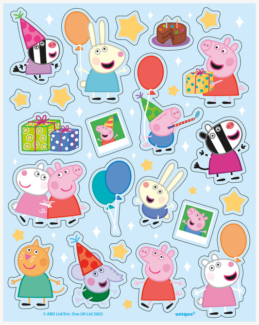 Peppa Pig Sticker Sheets, 4-pc