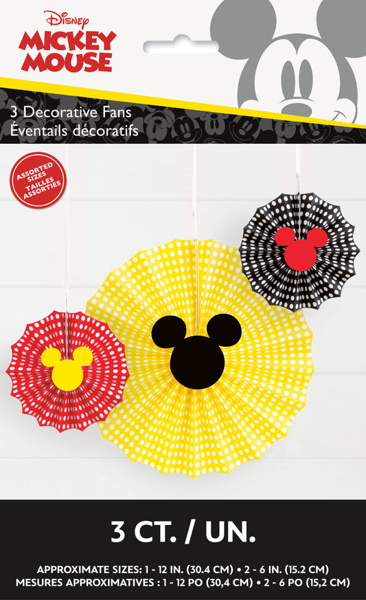 Disney Mickey Mouse Paper Fan Decoration Kit