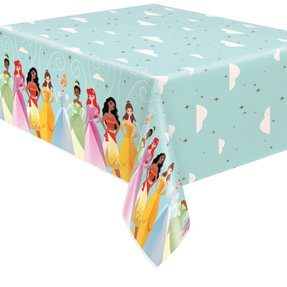 Disney Princess Rectangular Plastic Table Cover, 54" x 84"