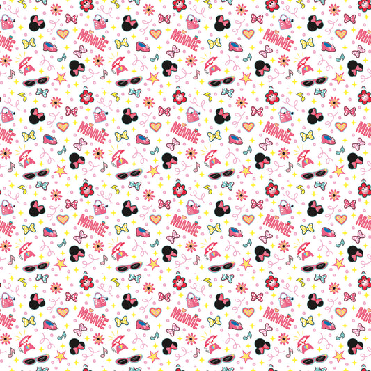 Disney Iconic Minnie Mouse Gift Wrap, 30" x 5 ft