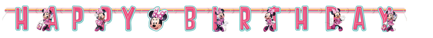 Disney Iconic Minnie Mouse Large Jointed Banner