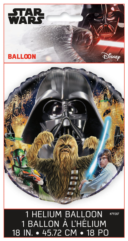 Star Wars Classic Round Foil Balloon, 18"
